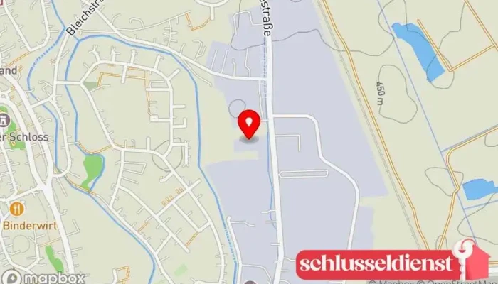 Karte von Saul Metallbau GmbH Metallbauunternehmen in 89331 Burgau