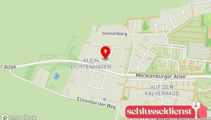 Karte von SB Montage Metallbauunternehmen in Rostock