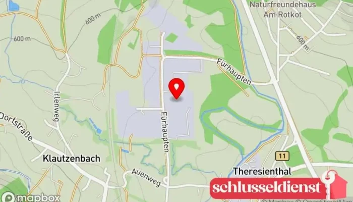 Karte von SBR Stahlbau Regenhütte GmbH Stahlbauunternehmen in Fürhaupten 30