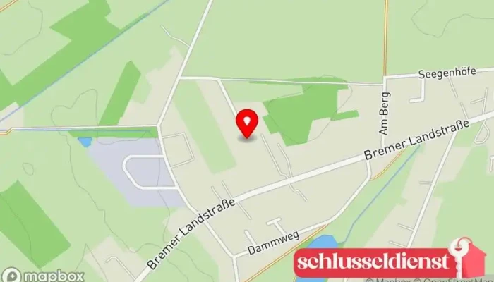 Karte von Scharenberg Industrieanlagen GmbH Handwerk, Hersteller, Metallbauunternehmen in Tarmstedt