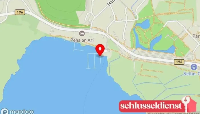 Karte von Schiffsausflüge ab Hafen Sellin | Weiße Flotte GmbH Bootstourenanbieter in Sellin