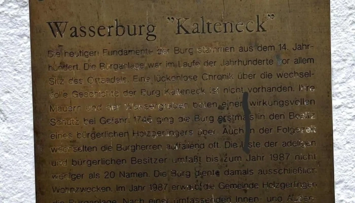 Schloss Kalteneck -  Jetzt Geoffnet - Holzgerlingen
