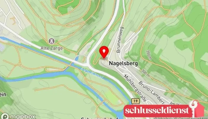 Karte von Schloss Nagelsberg Schloss in Künzelsau