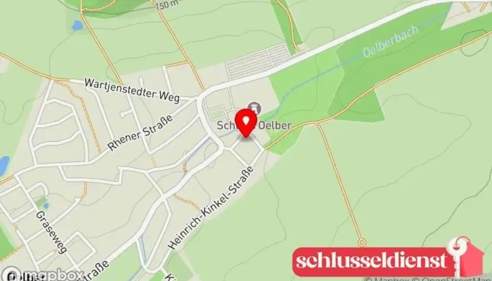 Karte von Schloss Oelber Schloss in Baddeckenstedt