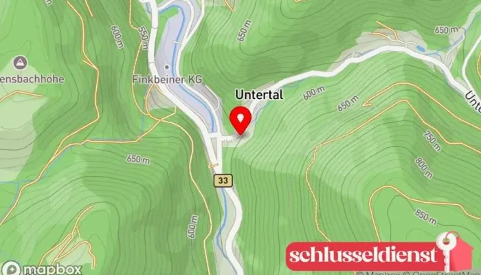 Karte von Schlösser Präzisionsteile GmbH Anbieter für die Metallindustrie in Triberg im Schwarzwald