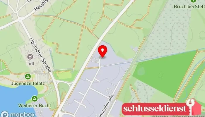 Karte von Schlosserei Beyer - Inhaber Werner Beyer Metallbauunternehmen, Metallwerkstatt in Ubstadt-Weiher