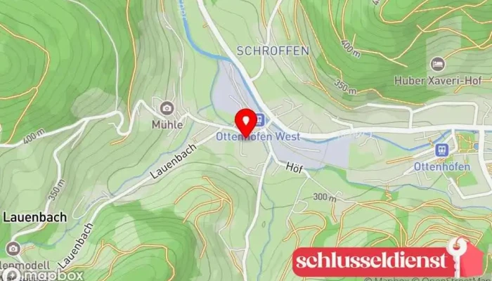 Karte von Schlosserei Hansjörg Basler Hersteller in Ottenhöfen im Schwarzwald