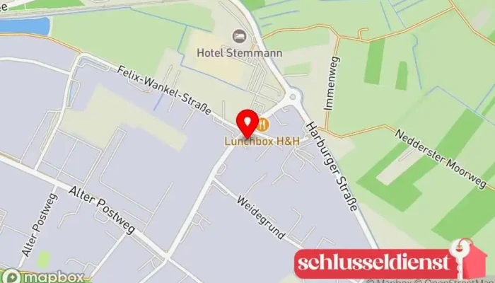 Karte von Schlosserei Meyer GmbH Metallbauunternehmen in Buxtehude