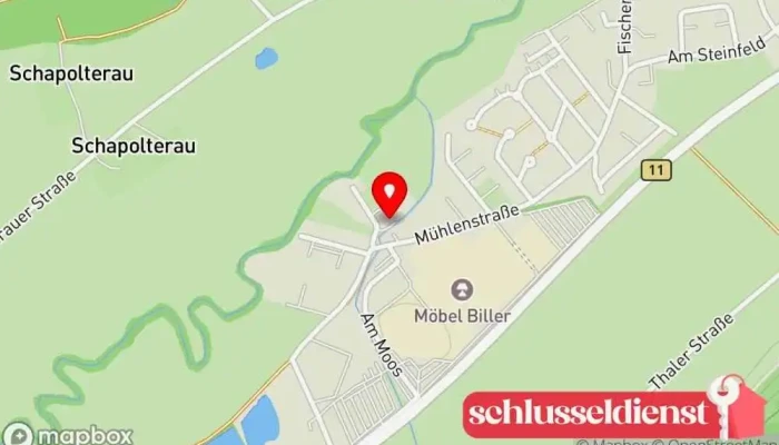 Karte von Schlosserei Saller Metallwerkstatt in Eching
