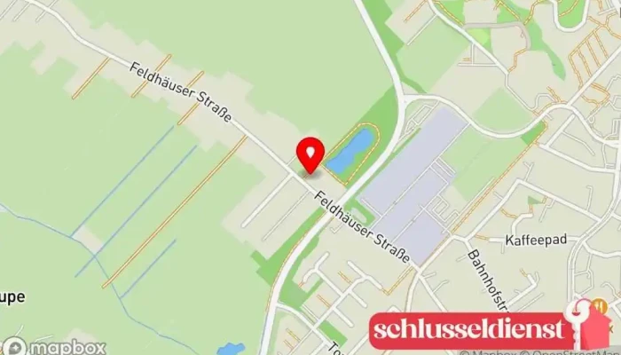 Karte von Schlosserei & Schlüsseldienst Claus Oldorf Schlüsseldienst, Metallwerkstatt, Metallwarenhändler in Lilienthal