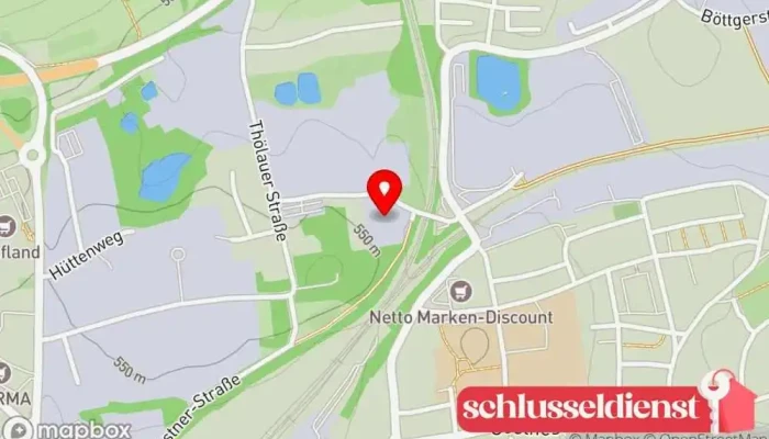 Karte von Schlosserei Sertl Metallbauunternehmen in Marktredwitz