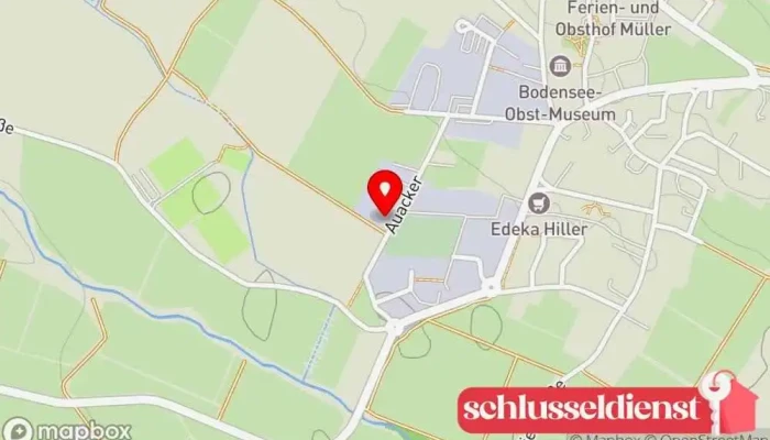 Karte von Schlosserei Staneker  in Frickingen