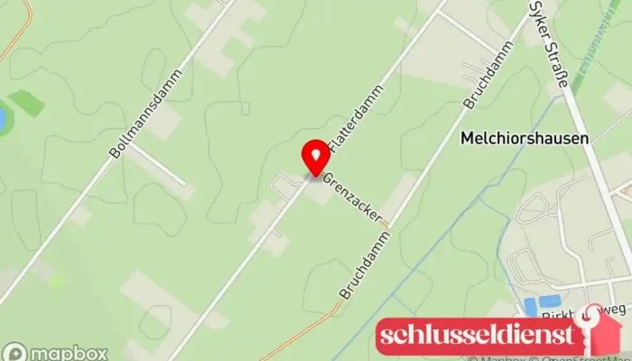 Karte von Schlosserei Volker Meißner Metallbauunternehmen, Metallwerkstatt in Weyhe