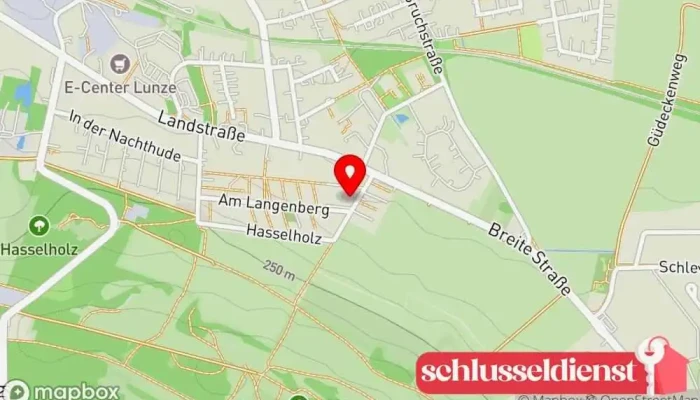 Karte von Schlosserei Wichmann Metallwerkstatt, Metallbauunternehmen, Metallverarbeitungsunternehmen, Stahlbauunternehmen, Dreherei in Bad Harzburg