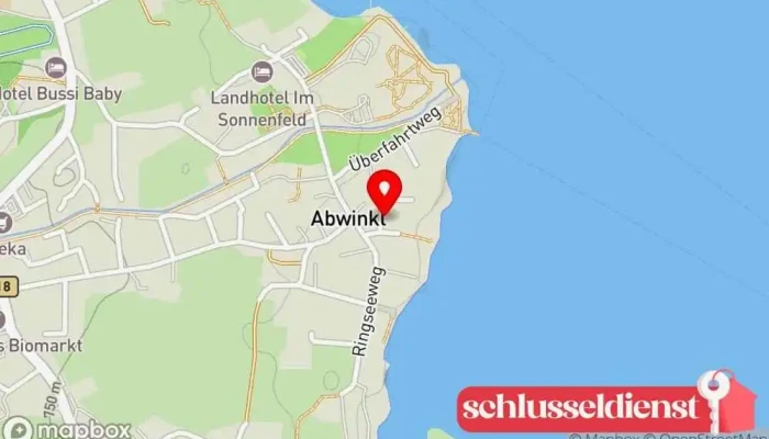Karte von Schlosserhof am See Ferienwohnungen Ferienwohnung in Bad Wiessee
