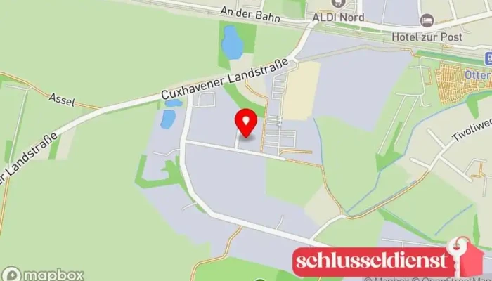 Karte von Schlüsseldienst Pauli e.K. Schlüsseldienst in Otterndorf