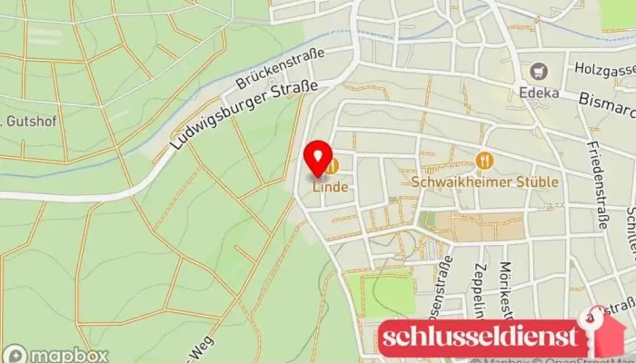 Karte von Schmitt Metallbau Metallbauunternehmen, Auftragnehmer in Schwaikheim