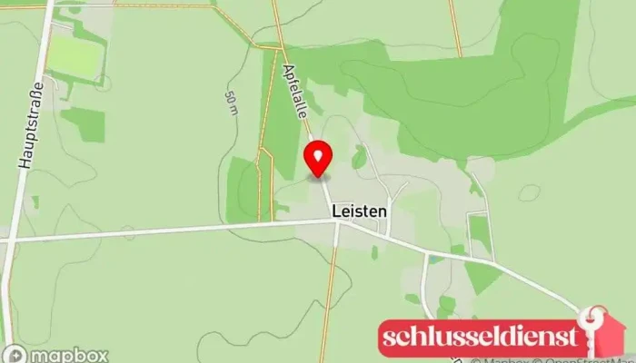 Karte von Schönes am Bau Blechanbieter in Schnega