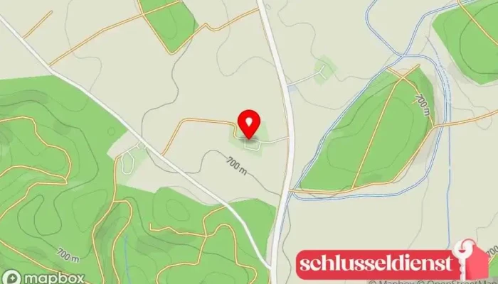 Karte von Schreinerei Harald Geng GmbH Möbeltischler, Treppenbauunternehmen in Herdwangen-Schönach