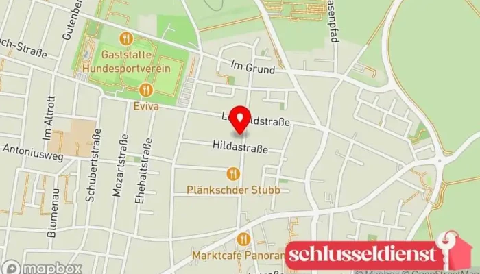 Karte von Schultz GmbH Bauschlosserei Metallbauunternehmen in Plankstadt