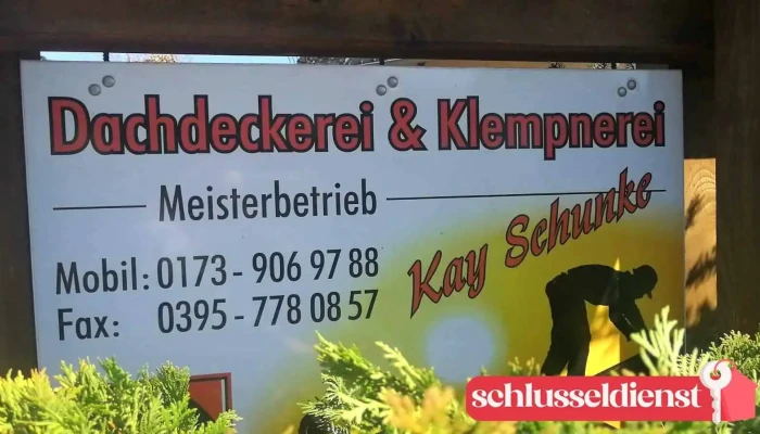 Schunke Kay Dachdeckerei Klempnerei Alle - Wulkenzin
