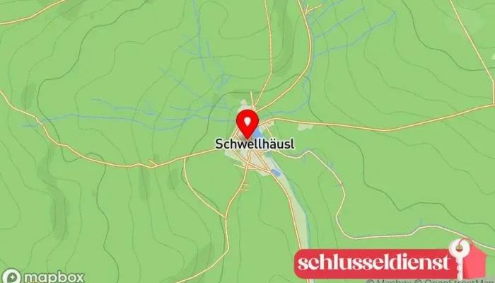 Karte von Schwellhäusl Biergarten in Bayerisch Eisenstein