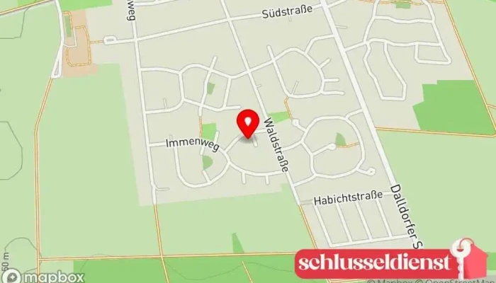Karte von Seleman Massivbau GmbH Bauunternehmen in Meinersen