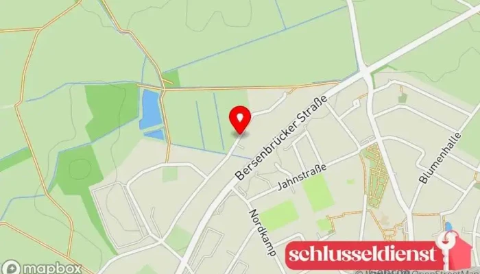 Karte von Showroom MF Metall und Glasverarbeitung GmbH Terrassenbauer in Gehrde