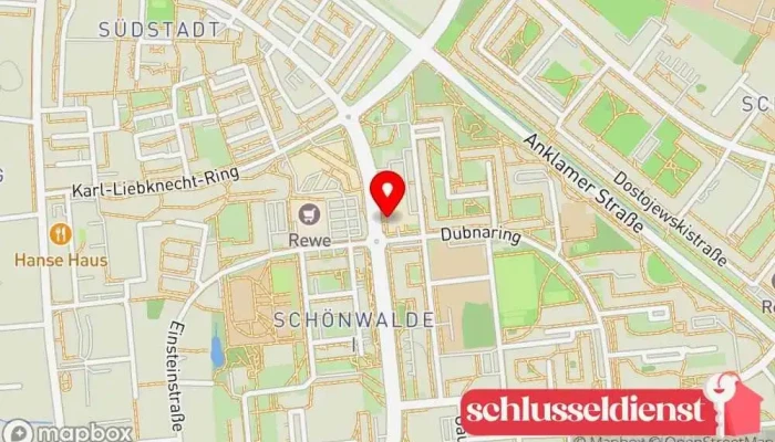 Karte von Sicherheitstechnik und Metallbau Schröter - 