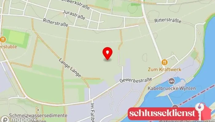 Karte von sichtschutzsystem - gabionen martino design Auftragnehmer in Grenzach-Wyhlen