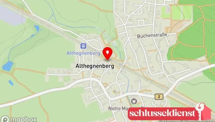 Karte von Siegfried Schneider GmbH Metallbauunternehmen in Althegnenberg