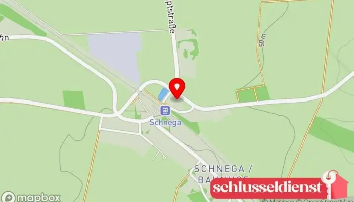 Karte von Solar Sander Reinigungsdienst in Schnega