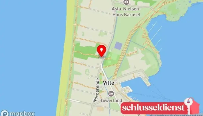 Karte von Sommerpalast Hiddensee UG / Eis Manufaktur Hiddensee Café, Coffeeshop in Insel Hiddensee