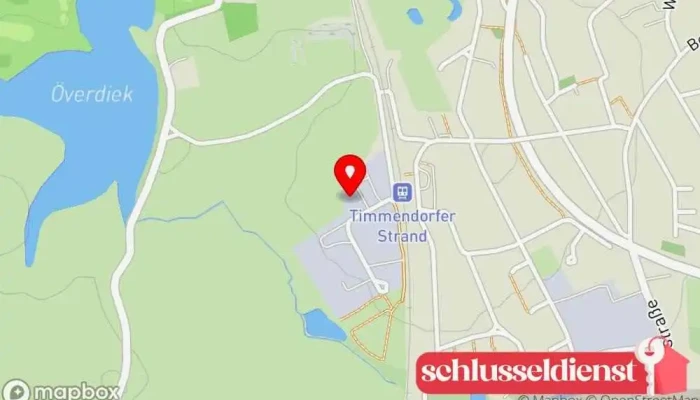 Karte von Spiess – Holz, Glas- & Metallbau Bauunternehmen, Fensteranbieter in Timmendorfer Strand