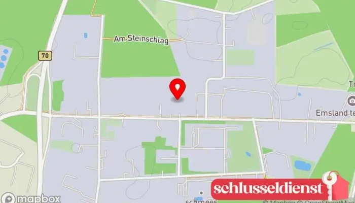 Karte von S&T Stahl- und Maschinenbauservice GmbH Stahlbauunternehmen in Lathen