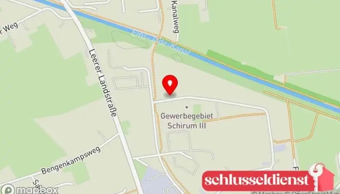 Karte von STABO GmbH Stahlbauunternehmen in Aurich