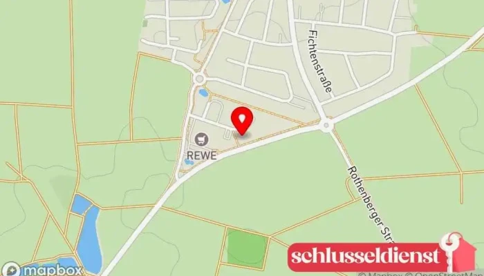 Karte von Stahl- und Metallbau Belzer Metallbauunternehmen in Obermichelbach