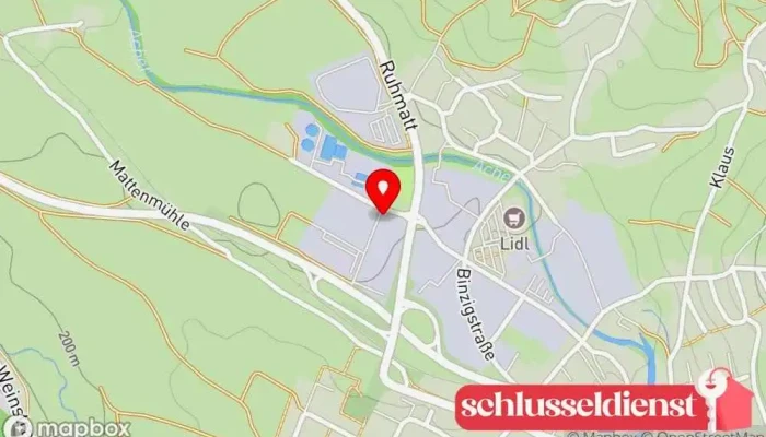 Karte von Stahl- und Metallbau Schneider GmbH Stahlbauunternehmen in Kappelrodeck