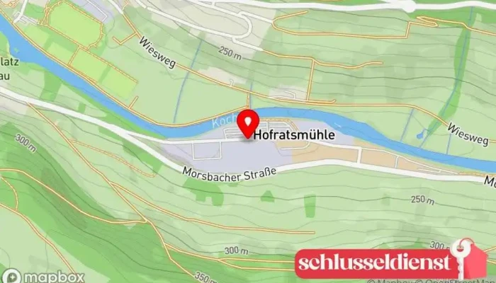 Karte von STAHL CraneSystems GmbH Maschinenbau in Künzelsau