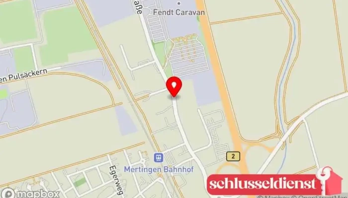 Karte von Stahl und Edel Metallbau GmbH Metallbauunternehmen in Mertingen