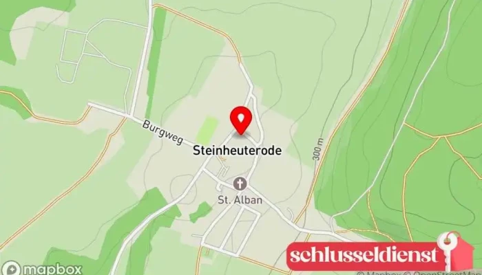 Karte von Stefan Henkel Metallbauunternehmen in Steinheuterode