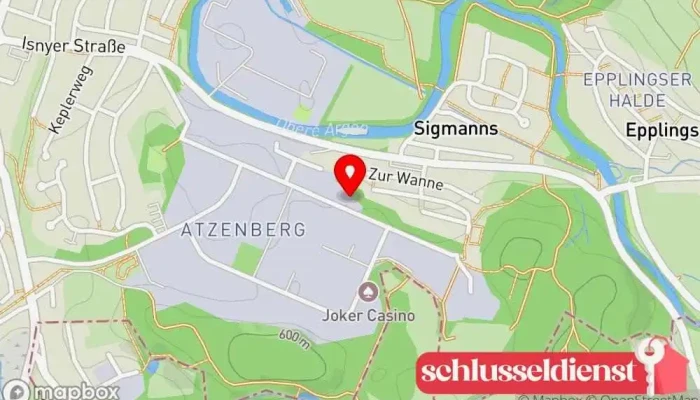 Karte von Stefan Zorn Metallbau GmbH Metallbauunternehmen in Wangen im Allgäu
