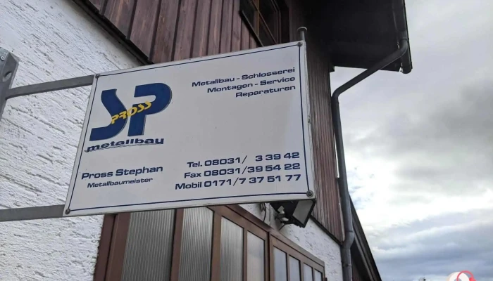 Stephan Pross Metallbau u. Schlosserei - 83026 Rosenheim