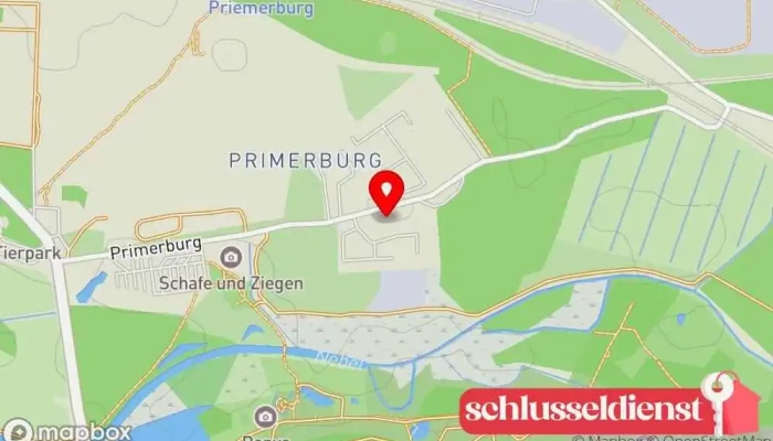 Karte von Stieblich Hallenbau GmbH Stahlbauunternehmen in Güstrow