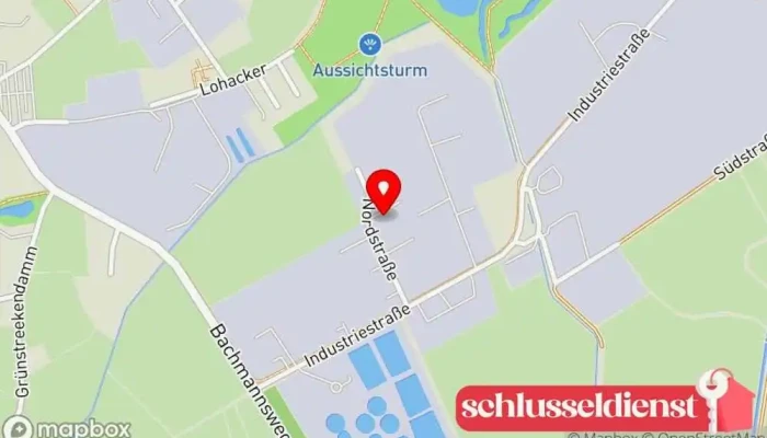 Karte von Sven Sagner Metallbauunternehmen in Edewecht