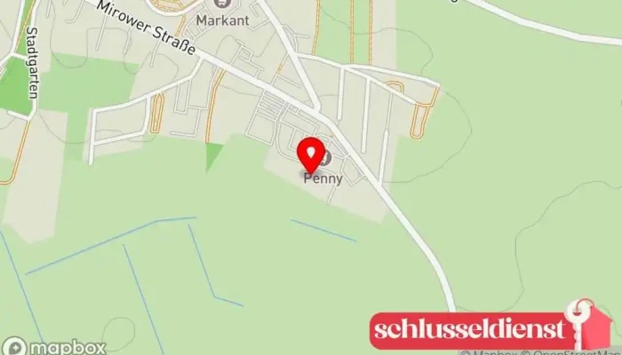 Karte von Technologik Metallsysteme GmbH Stahlbauunternehmen in Röbel/Müritz