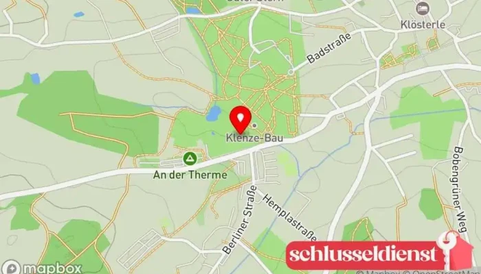 Karte von Therme Bad Steben Thermalbad in Bad Steben