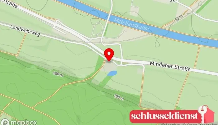 Karte von Tiny Houses Solf Blockhausbauer in Bohmte
