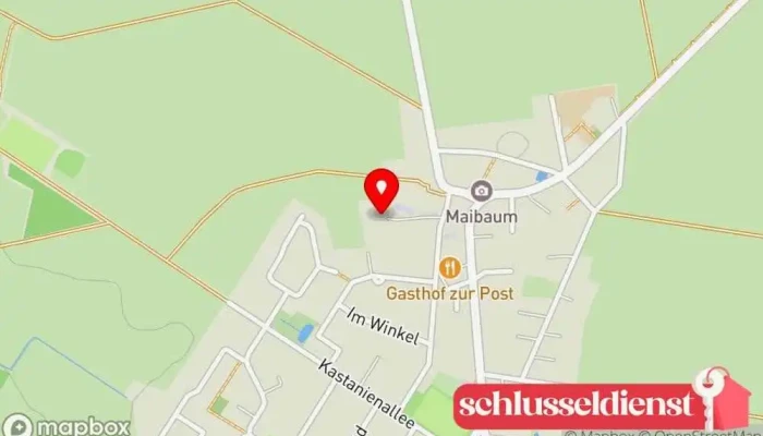 Karte von Tischlerei BrunswieK GmbH Bautischlerei, Möbeltischler in Vordorf