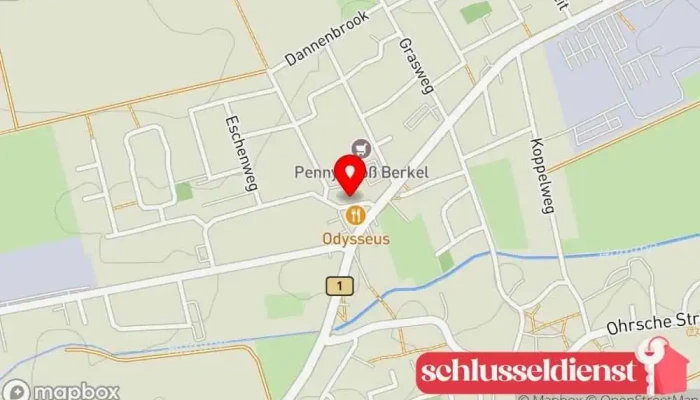 Karte von Tischlerei Schirmag Möbeltischler in Aerzen